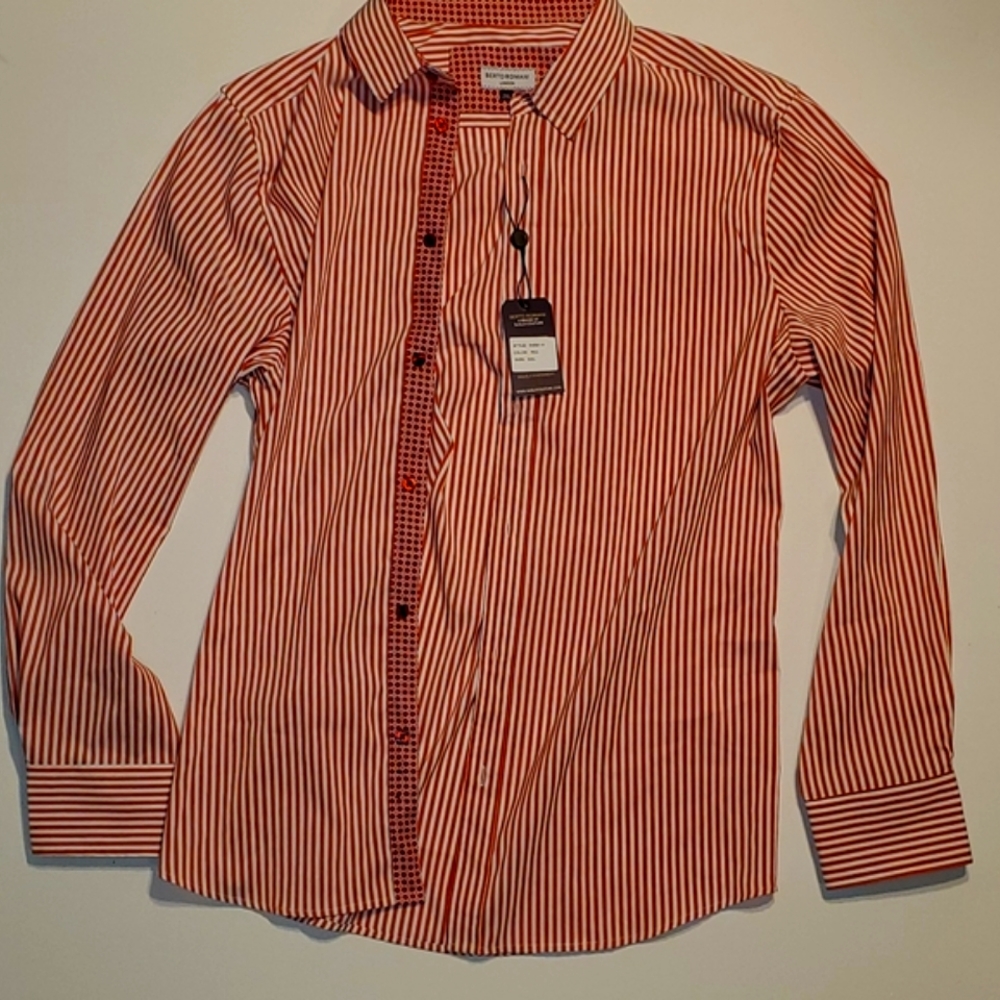 Berto Romani mens dress shirt